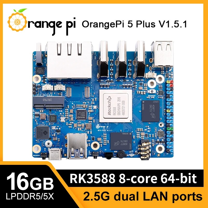 TopElec Orange Pi5 Plus 16GB S - огляд і ціна Rk3588 Mini Pc Board