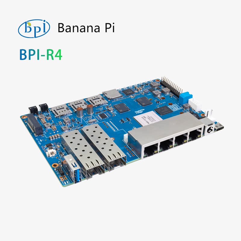 Banana Pi BPI-R4 High-Performa - огляд і ціна Bananapi Bpi R4 Wifi 7