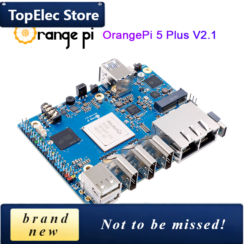 TopElec Orange Pi 5 Plus Mini  - огляд і ціна Rk3588 Mini Pc Board